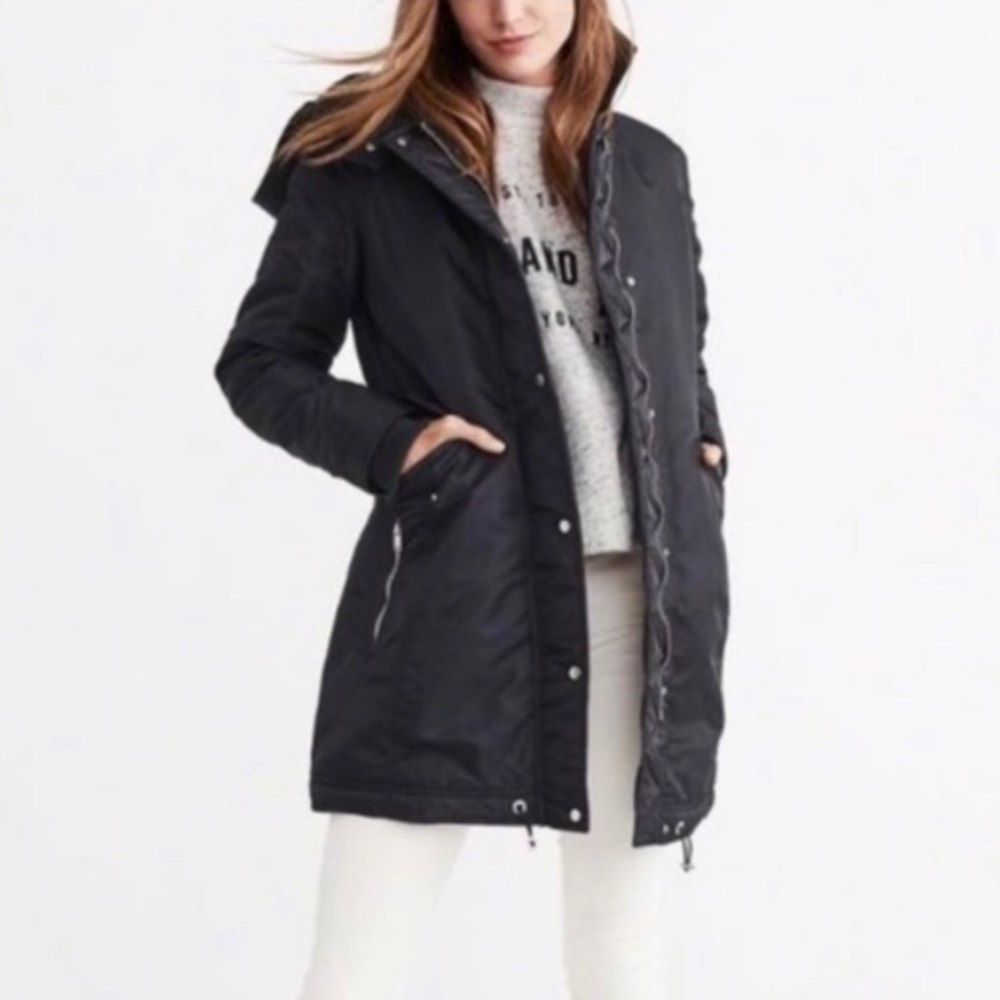 Abercrombie Water & Wind Resistant Hooded Parka